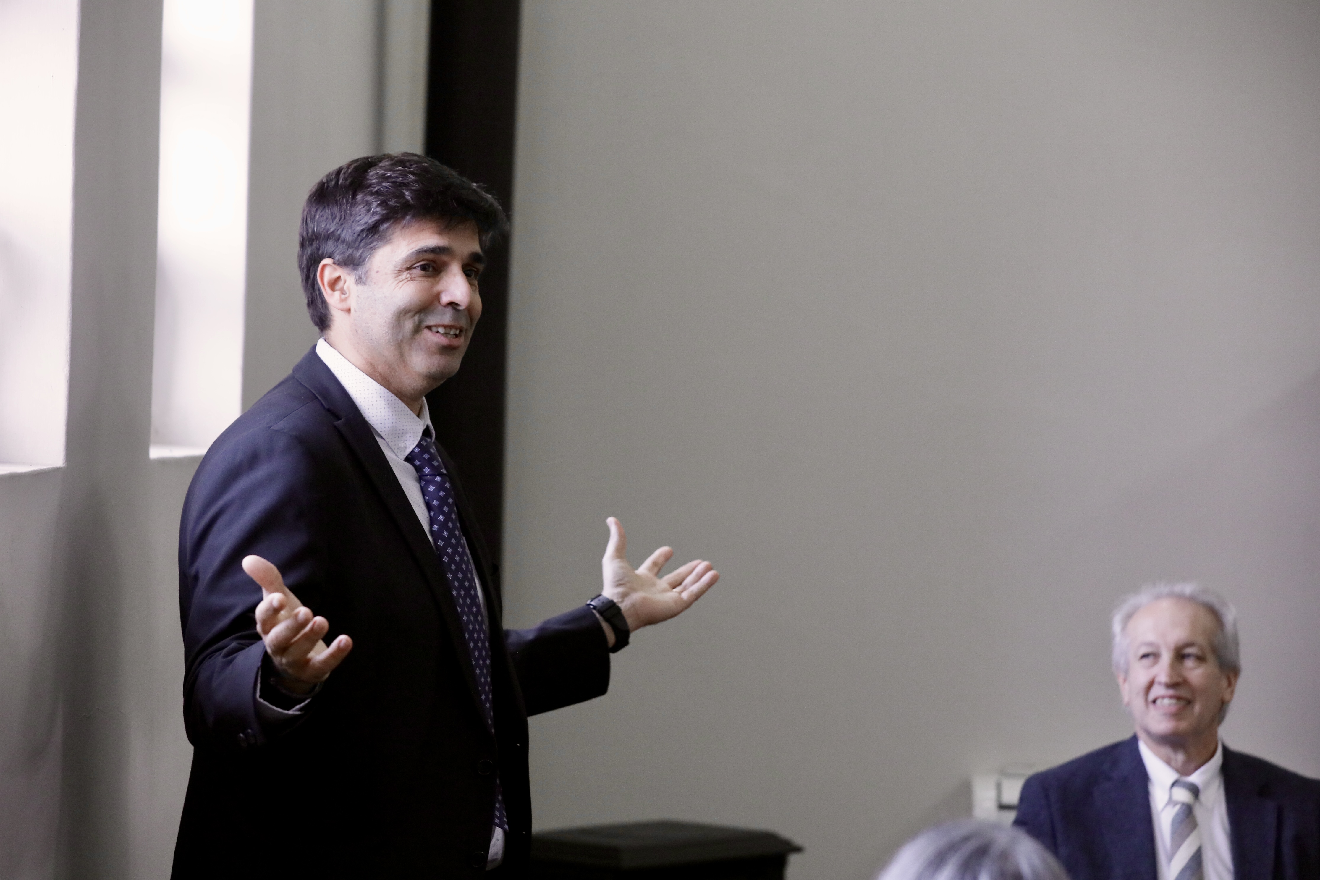 Secretário-Geral da PCM, David Xavier, discursa na inauguração da nova Bebéteca do Estabelecimento Prisional de Tires